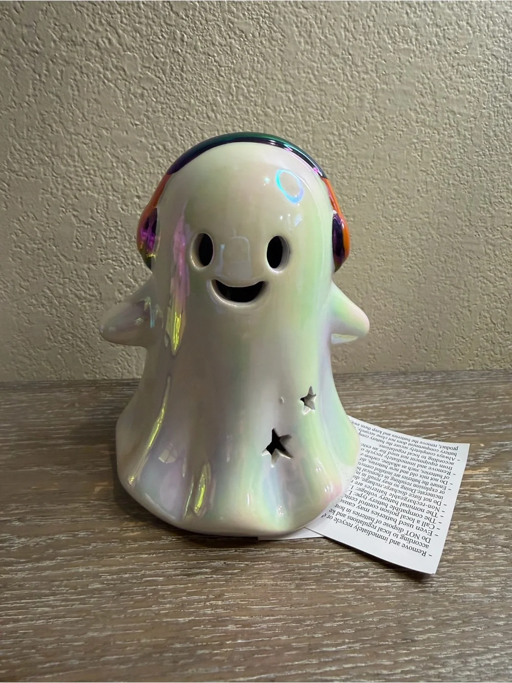 Target Bullseye Playground Halloween Ceramic Light up Ghost With Headphone 2026